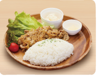 生姜焼きプレート